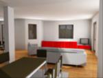 RENDER EDIFICIO CIVILE ABITAZIONE